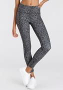 NU 20% KORTING: active by Lascana Functionele legging in luipaard-look