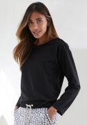 NU 20% KORTING: Lascana Sweatshirt in losse snit, loungeanzug