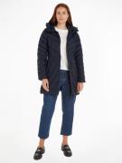 NU 20% KORTING: Tommy Hilfiger Gewatteerde jas CHEVRON MW PADDED COAT ...