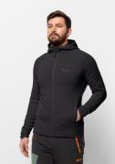 NU 20% KORTING: Jack Wolfskin Fleecejack BAISELBERG HOODED FZ M