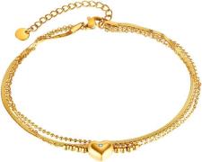 Firetti Enkelkettinkje Sieraden cadeau roestvrijstalen lichaamsjuwelen...