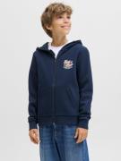 Jack & Jones Junior Hoodie JJELOGO SWEAT ZIPHOOD 2COL AW25 NOOS JNR