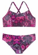 Buffalo Bustierbikini Shari Kids met speelse print
