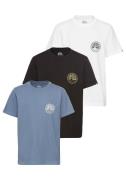 Quiksilver T-shirt MINIDISCO SHORT SLEEVE TEE PACK3 YOUTH (3-delig)