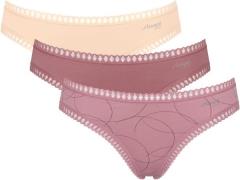 Sloggi Minislip GO Crush met kanten details (Set van 3)