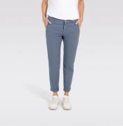 MAC Chino turn up met subtiele glans, elegant en sportief tegelijk