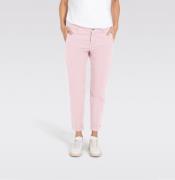 MAC Chino turn up met subtiele glans, elegant en sportief tegelijk