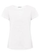 Zwillingsherz T-shirt Positive Mind met v-halslijn, stempeldruk en zoo...