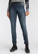 Arizona Skinny fit jeans extra-strakke snit, comfortabele taille, used...