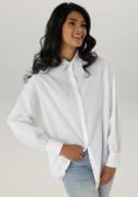 Aniston SELECTED Overhemdblouse met uitzonderlijke oversized snit