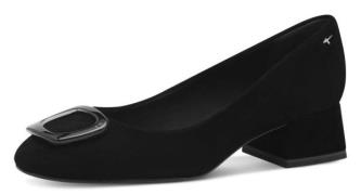 Tamaris Pumps , blokhak, business schoen, instapschoen met mooie siera...