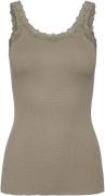 rosemunde Tanktop Babette Silk Top prachtige, omgekeerde vintage kante...