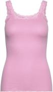 rosemunde Tanktop Babette Silk Top prachtige, omgekeerde vintage kante...