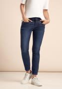 STREET ONE Slim fit jeans Style York in five-pocketsstijl