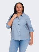 ONLY CARMAKOMA Blouse met lange mouwen CARYASMIN-CARO L/S LINEN SHIRT ...