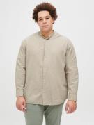 Jack & Jones PlusSize Overhemd met lange mouwen JJEBREEZE LINEN BLE BA...
