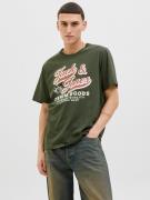 Jack & Jones Shirt met ronde hals JJELOGO TEE SS O-NECK 2 COL AW25 SN