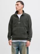 Jack & Jones Sweatshirt JJSOHO HALFZIP FLEECE