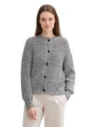 Tom Tailor Denim Vest gemêleerd, met knoopsluiting