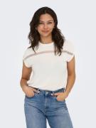 Only Shirt met korte mouwen ONLFREE LIFE BATSLEEVE O-NECK MIX TOPJRS