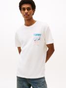 TOMMY JEANS T-shirt TJM REG USA SCRIPT SS TEE