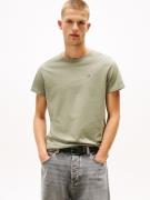 TOMMY JEANS T-shirt TJM ESSENTIAL SOLID TEE met ronde hals en subtiele...