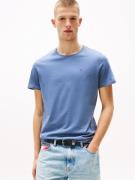 TOMMY JEANS T-shirt TJM ESSENTIAL SOLID TEE met ronde hals en subtiele...
