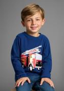 KIDSWORLD Shirt met lange mouwen Brandweer pailletten shirt