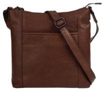 Sansibar Schoudertas echt leder