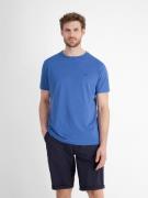 Lerros Shirt met korte mouwen met logoborduursel op borsthoogte