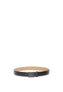 Calvin Klein Leren riem TITLECASE PLAQUE BUCKLE 32MM