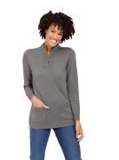 Classic Basics Trui met staande kraag Trui