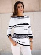 Classic Basics Trui met 3/4 mouwen Trui met boothals