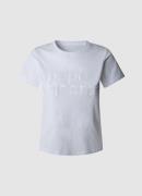 Pepe Jeans T-shirt ARIA met ton-in-ton paillettenversiering
