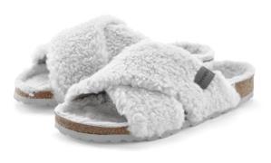 Elbsand Pantoffels met kruisbandage, pantoffel, mule, open schoen