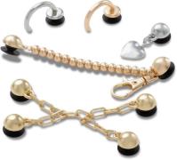 Crocs Schoenbutton Jibbitz™ Cool Girl Festival Charms voor Crocs in tr...