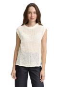 Tom Tailor Slip-over met breimotief