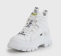 Buffalo Hoge veterschoenen ASPHA NC MID in eenkleurige look