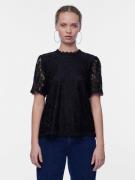 pieces Kanten shirt PCOLLINE SS LACE TOP WVN NOOS