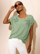 Creation L Gebreide Trui met korte mouwen