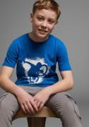 KIDSWORLD T-shirt Met casual print: BIKER Korte mouwen, bedrukt, ronde...