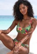 Lascana Bustierbikinitop MALIA met tropische print