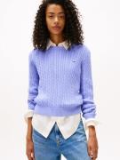 TOMMY JEANS Gebreide trui TJW CABLE ESSENTIAL SWEATER