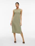 Vila Zomerjurk VIMODALA O-NECK S/L DRESS - NOOS