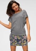 KangaROOS Zomerjurk Set shirt jurk met bloemen (set, 2-delig, Met T-sh...