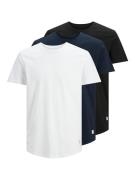 Jack & Jones Shirt met ronde hals JJENOA TEE SS CREW NECK 3PK MP NOOS ...