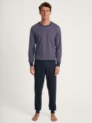 CALIDA Pyjama Relax Imprint met tijdloos design (2-delig)