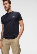 Alpha Industries Shirt met ronde hals BASIC T SMALL LOGO