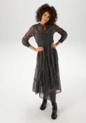 Aniston CASUAL Maxi-jurk (Met jersey onderjurk)