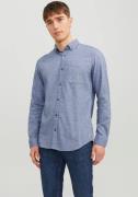 Jack & Jones Overhemd met lange mouwen JJECLASSIC MELANGE SHIRT LS SN
